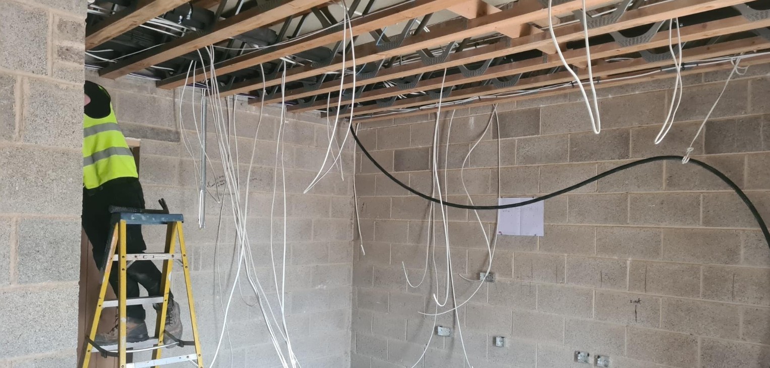 Full house rewire in Meltham