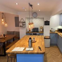 Kitchen diner with Kitchen Lighting upgrades - JP Electrical Huddersfield